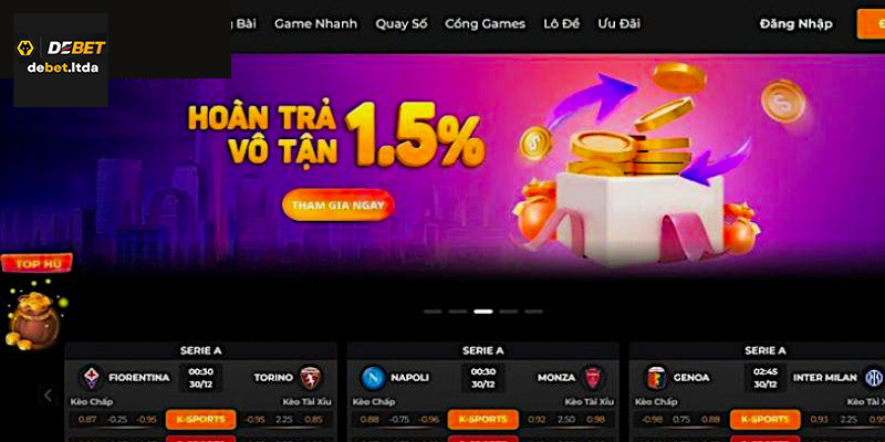 Đôi nét về Casino Debet được yêu thích nhất